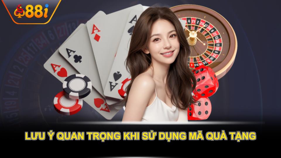 Lưu ý quan trọng khi sử dụng mã quà tặng